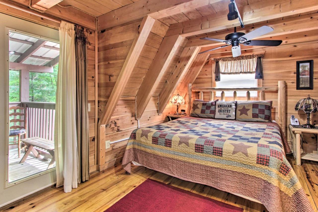 A-Frame Cabin With Hot Tub Less Than 1 Mi To Ober Gatlinburg Villa Buitenkant foto