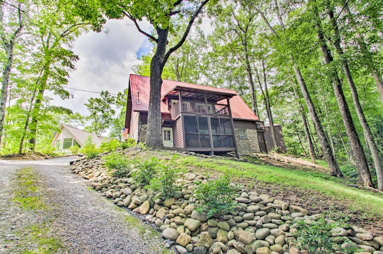 A-Frame Cabin With Hot Tub Less Than 1 Mi To Ober Gatlinburg Villa Buitenkant foto